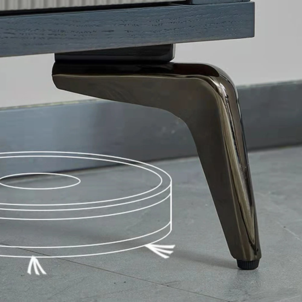 Description Picture 3 of item4pcs Furniture Cabinet Legs Metal Black Gold Height 15/18cm Sofa Feet for Bed Dresser Coffee Table Leg Home Replacement Hardware