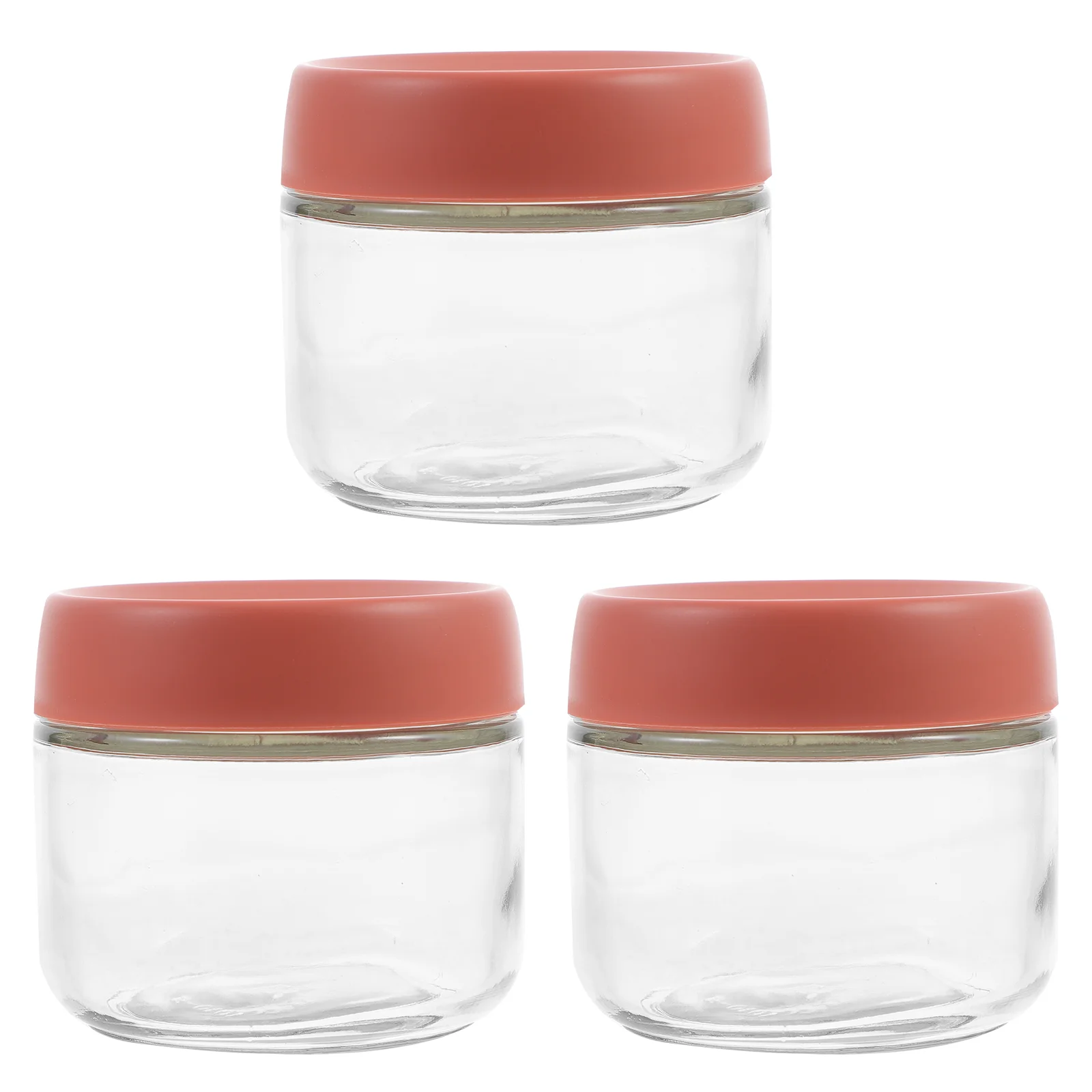 

Sealed Jar Containers for Food Air Tight Glass Honey Tea Coffee Sugar Storage Jars