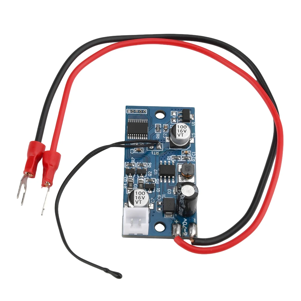 DC 6V-70V Cooling Fan Intelligent Temperature Control Module Chassis Heatsink Cooling Motor Speed Controller For Computer PC