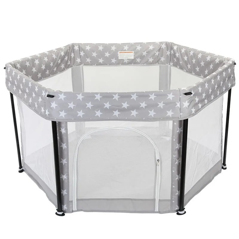 Foldable Baby Playpens Indoor Kids Safety Barrier Fence Baby Playground For 0-6 Year Indoor Game Park Ball Pit Playpen