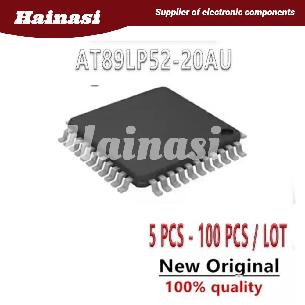 

(5 шт.) 100% качество AT89LP52-20AU посылка TQFP-44 импортный микроконтроллер IC chip