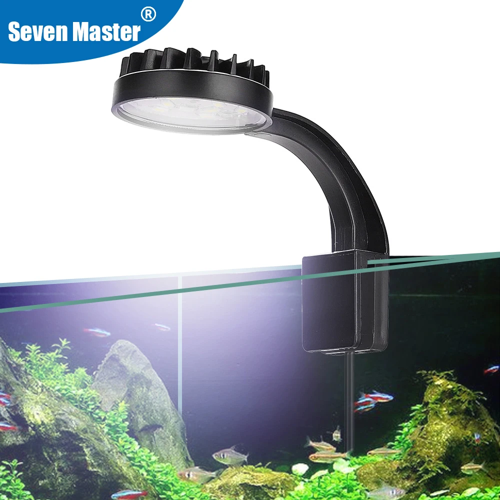 Aquarium Mini Light Led Clip for Plants Aquatic Freshwater Water Grass USB Fish Tank Lamps