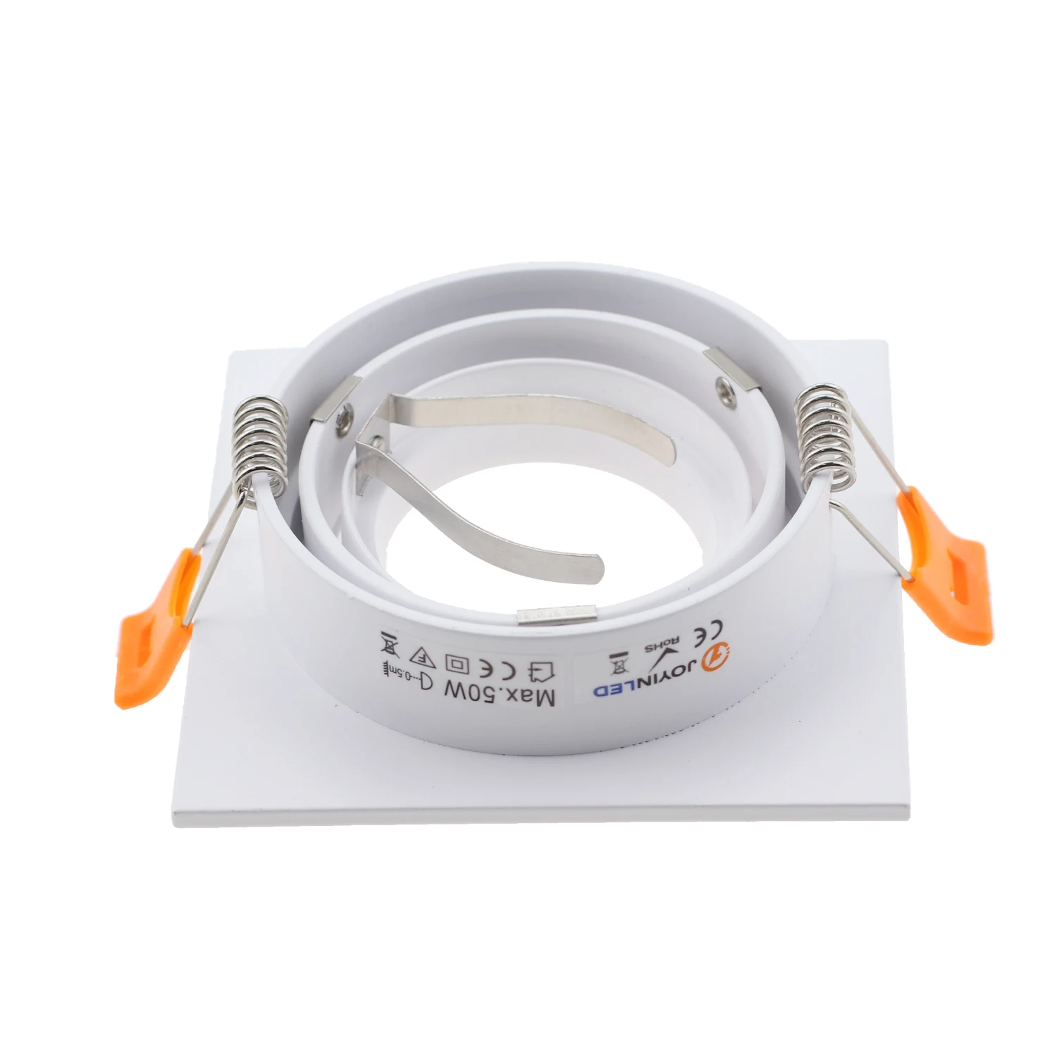 5 Pcs LED Ceiling Lighting with GU10 Lamp Socket Recessed Downlight Ceiling Lamps for Living Room LED Spotlight Kitchen