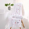 Love Embroidery Bathrooms Accessories For Home Garden Large Shower Bath Towels Beach Large and Thick Bath Towel Gym Spa Hotel 4