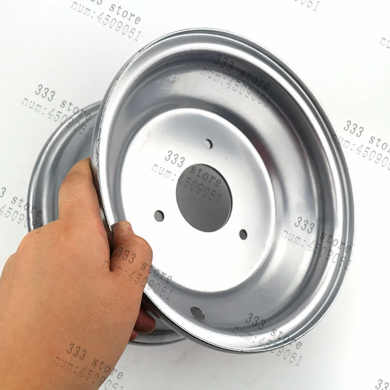 8 Inch Front Wheel Accessories White Wheels 8 Inch 3 Hole Motorcycle Part Hub For Off Road Vehicle Beach Vehicle ATV