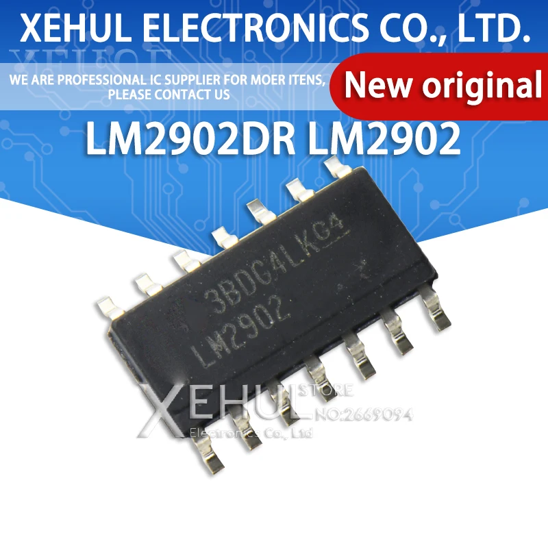 

10/20/50/100PCS New LM2902 LM2902DR SMD SOP14 operational amplifier chip