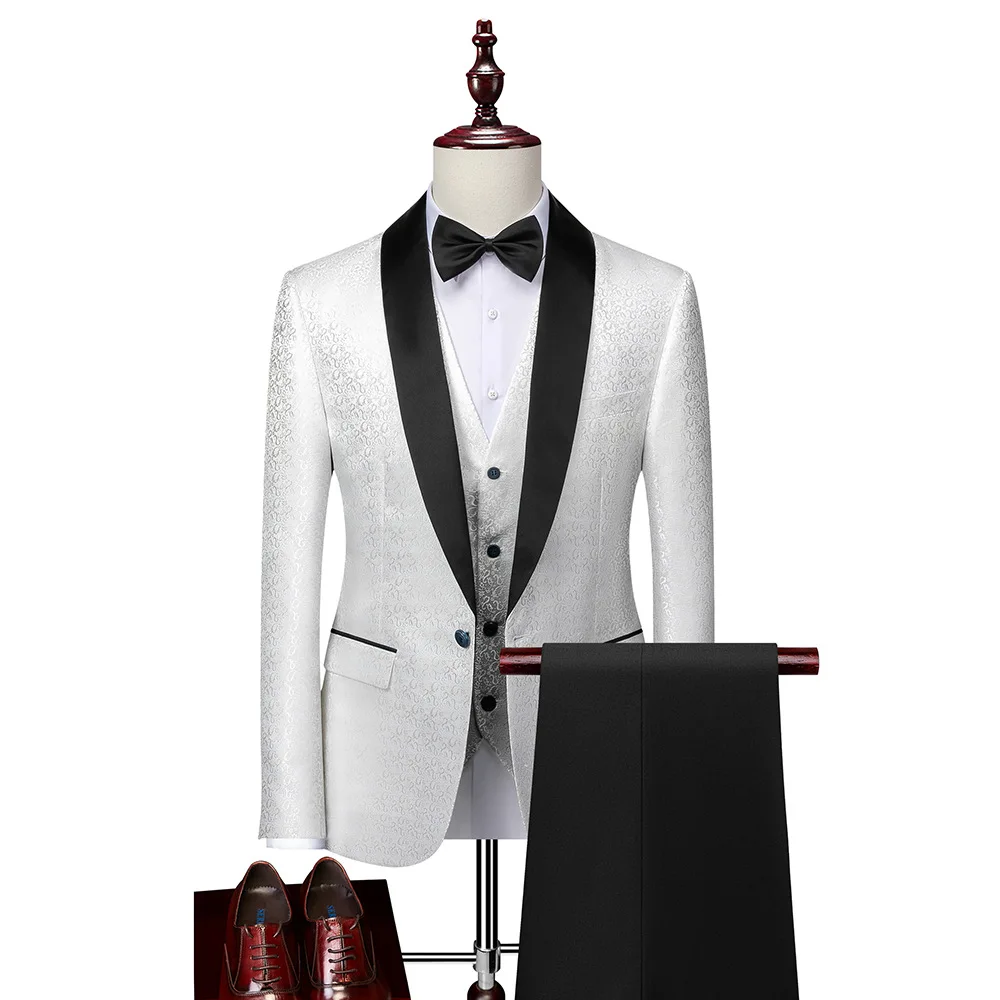 

Custom Made Groom Wedding Dress Blazer Pants Business High-end Classic Dress Trousers ZHA04-48999
