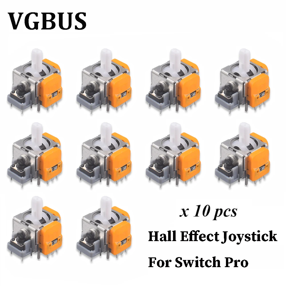 Analógico Vara Sensor Módulo Potenciômetro Hall Effect Rocker Joystick para Ps4 Ps5 Xbox One Switch Pro Controller 10 Pcs por Conjunto 3d - Image 4
