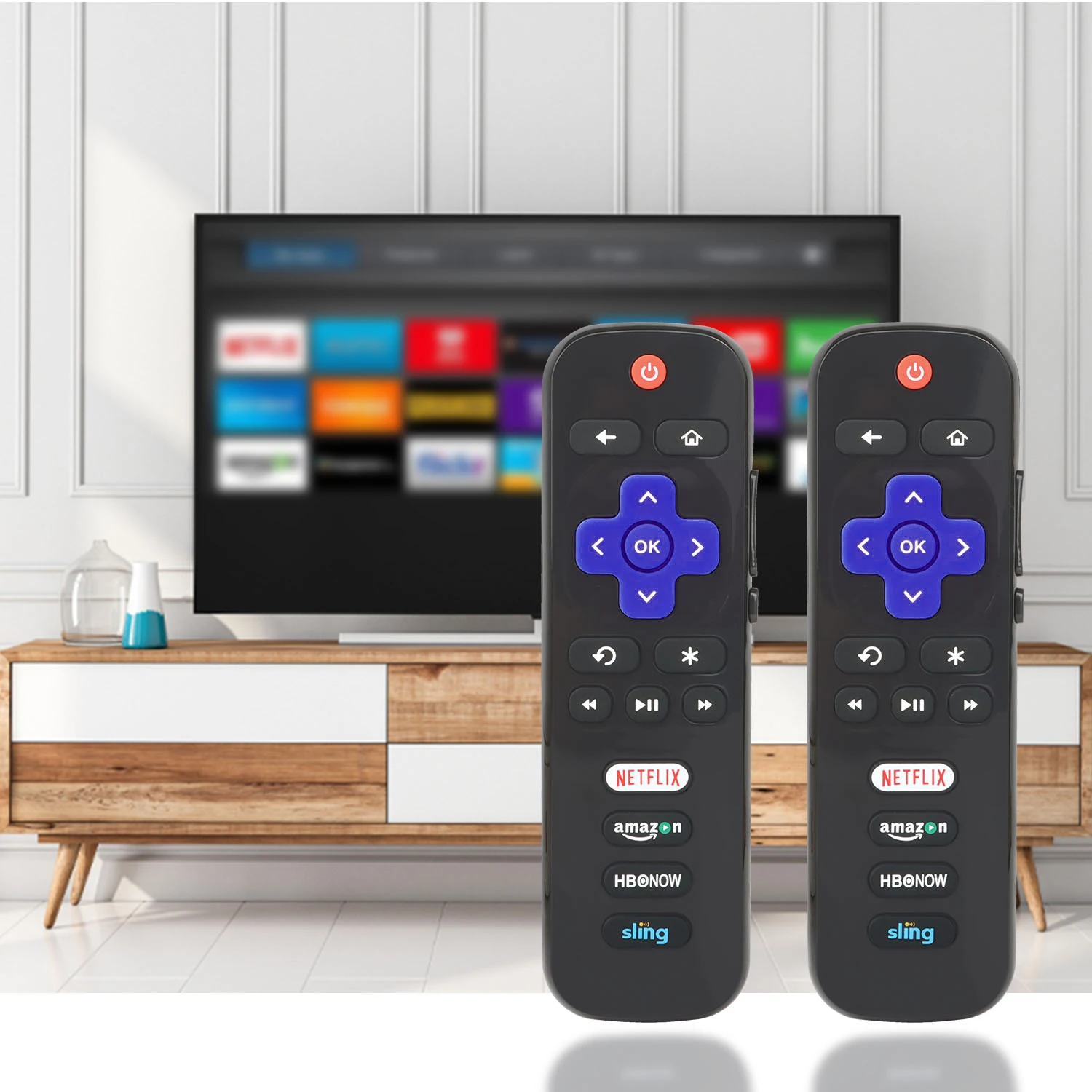 1 Paio Di Telecomando Universale Per Tcl Per Roku Tv Rc280 55 Up120 32 S4610R 50 Fs3750 32 Fs3700 32 Fs4610 Sostituzione Del Controller