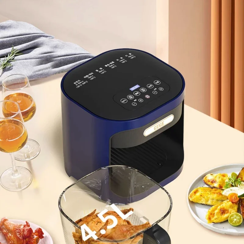 Visual Air Fryer New Homehold Automatic Transparent Large Capacity Oven Integrated Deep Frying Pan 3