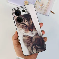 Cute Astronaut Silicone Soft Phone Case with Durable Bumper Protection for Camon 20 Pro 4G (Capa - U03)