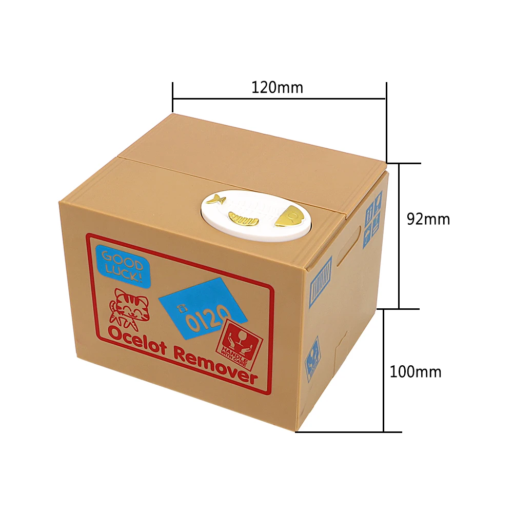 Elektronische spaarpot panda design muntbox voor kinderen_voghion.com