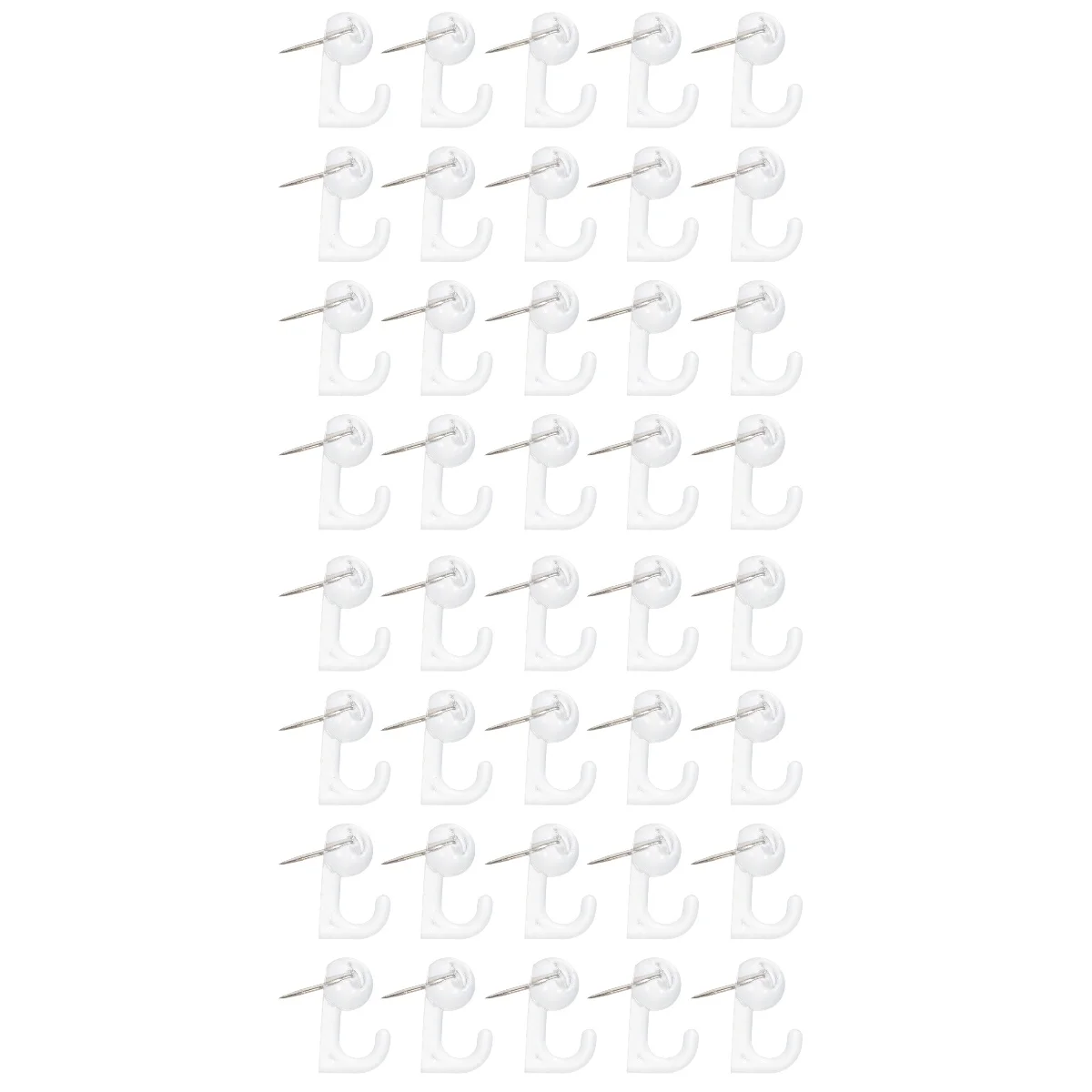 

100 Pcs Multi-purpose Pushpin Hook Map Marking Nails Photo Fixing Pushpins