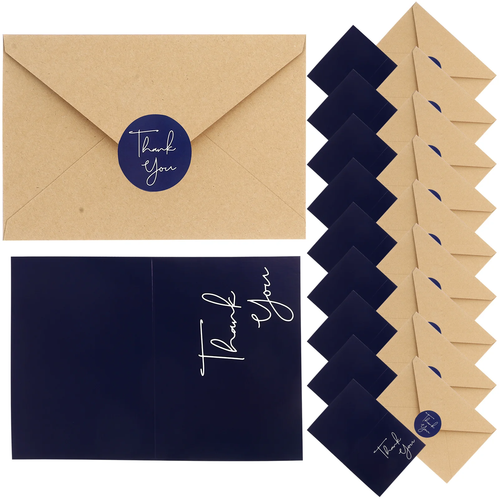 

Gift Cards Envelope Sticker Greeting Blank Teacher Friend Colleague Set