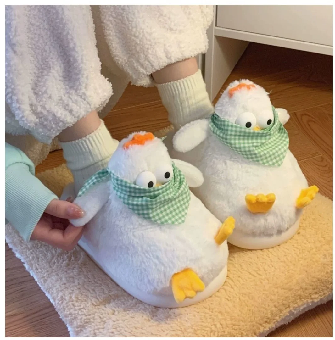 Pluche Pantoffels Dames | Warme Sloffen | Antislip Zool