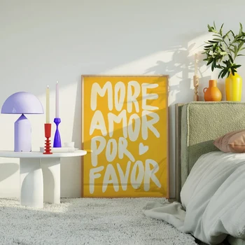 More Amor Maximalist Eclectic Wall Art