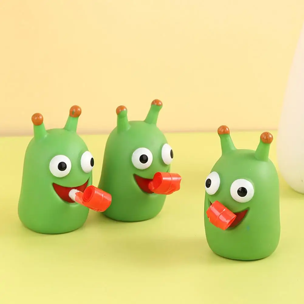 

Shape Fidget Toy Adorable Design Fidget Toy for Kids Adults Stress-relieving Sticking Tongue Out Worm Toy Decompression