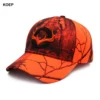 KOEP New Camo Baseball Cap Fishing Caps Men Outdoor Hunting Camouflage Jungle Hat 3D Deer Embroidery 1
