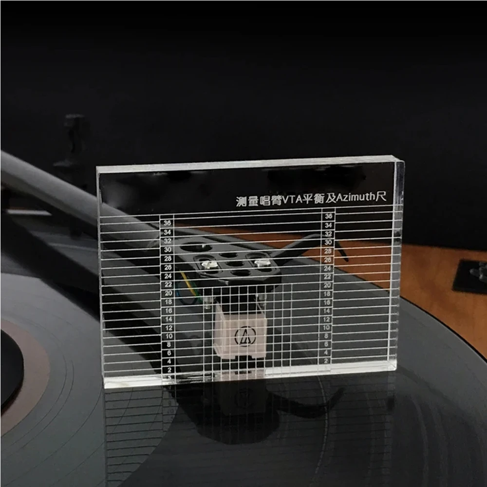 Profession elles lp vinyl messarm vta balance und azimut vta einstell lineal drehteller zubehör – Detail 1