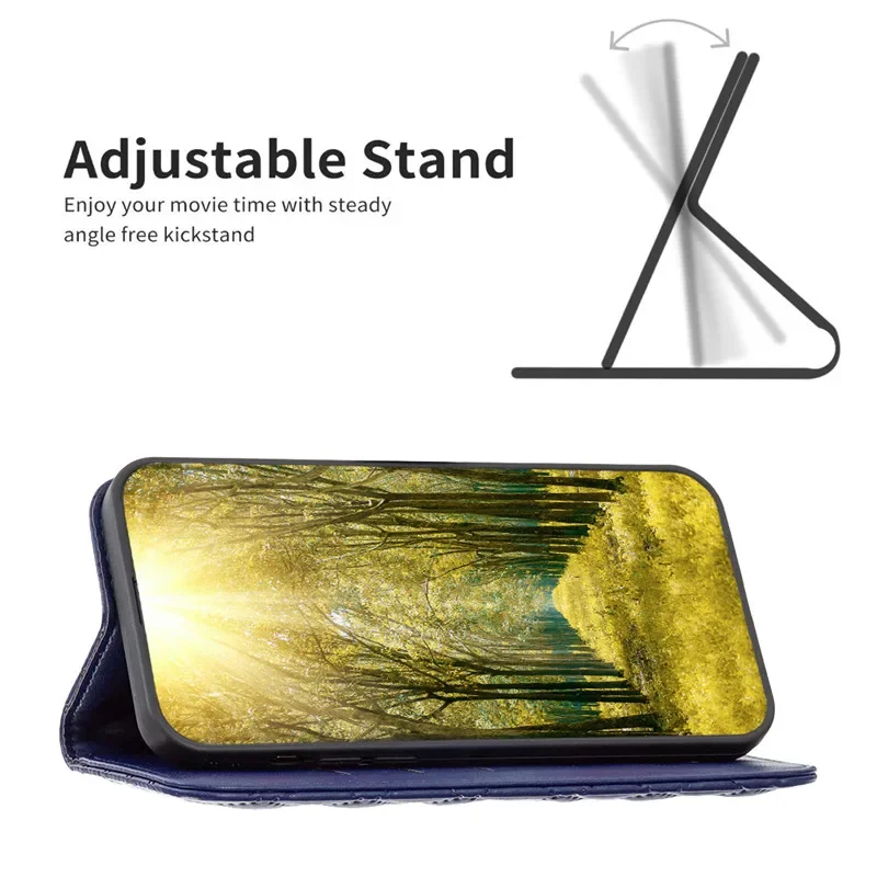 OPPO A79 A98 A77 A 57 5G A18 A38 A58 A96 A 54 53 16 15 S A57S A76 A36 A74 A17K Flip Case Leather Magnet Book Cover