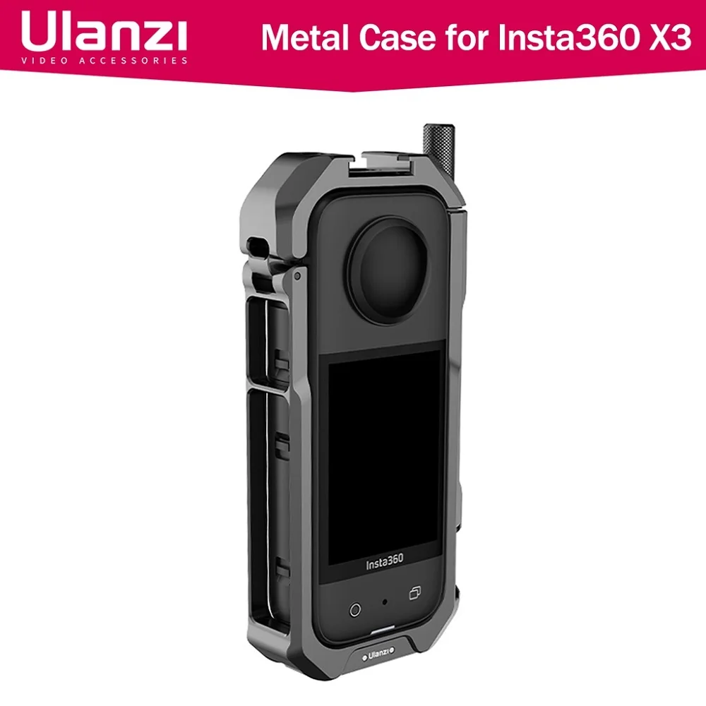 Ulanzi Insta360 X3 Metal Protective Cage Panoramic Action Camera