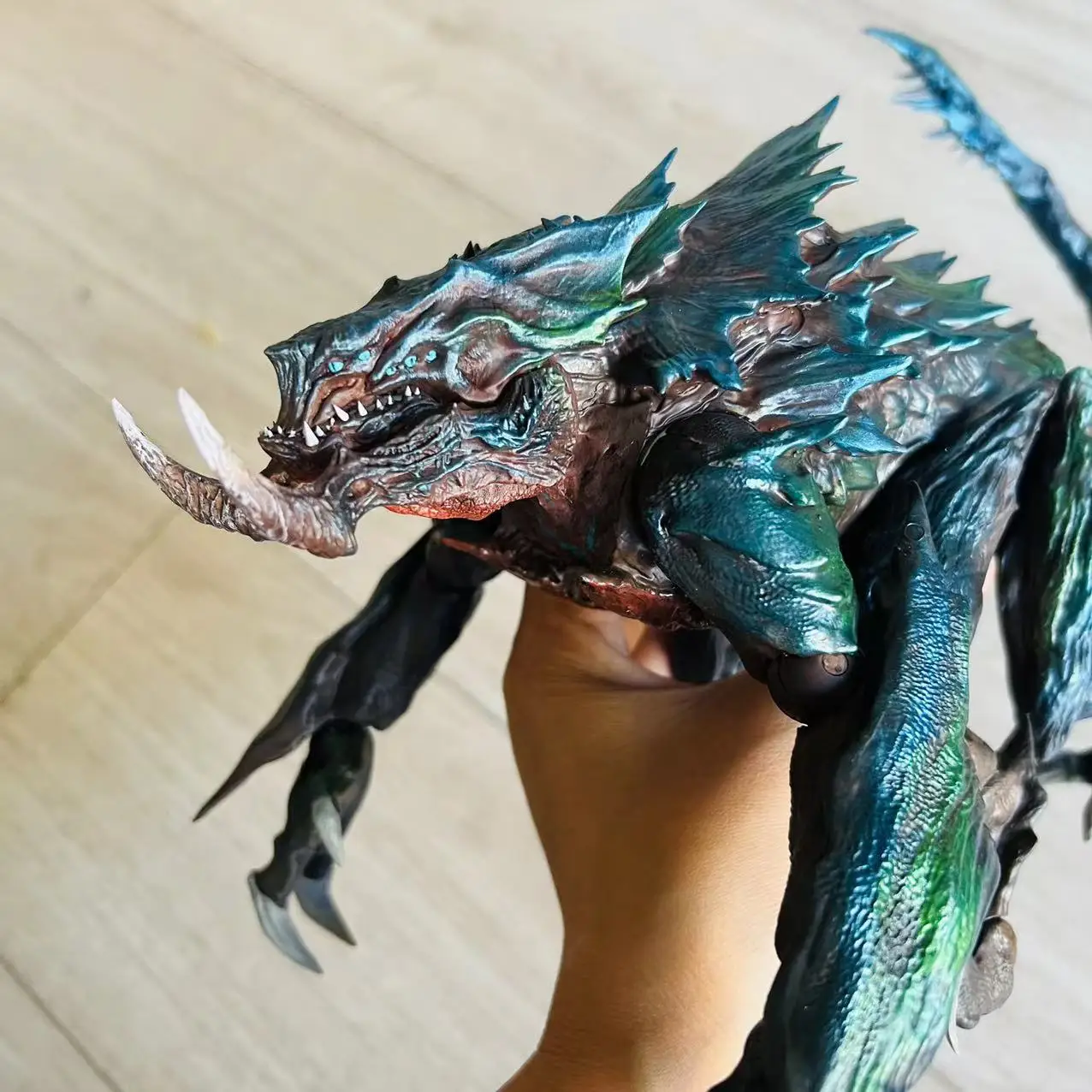 Mega Kaiju tail and leg articulation