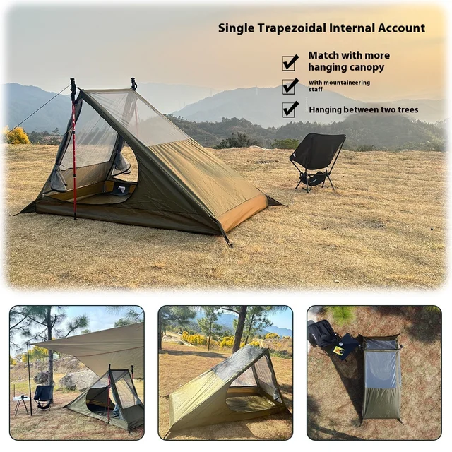 Lightweight Breathable Mosquito-Proof Camping Tent 5