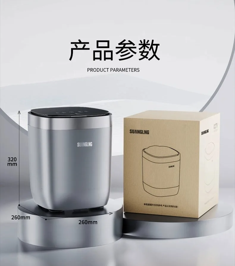 110V washing machine with fully automatic washing and drying system