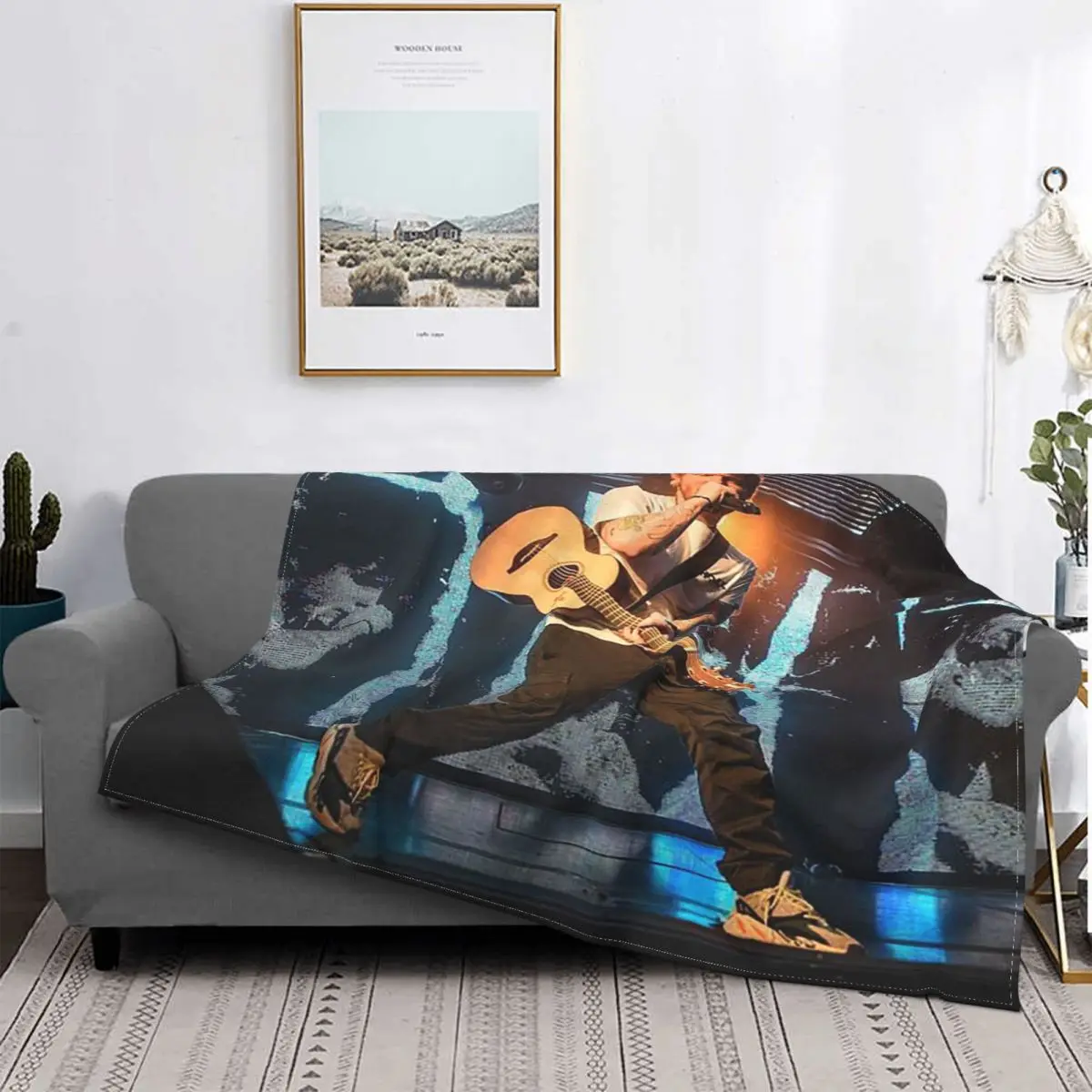 

Одеяло Ed Sheeran с флисовой подкладкой, модный подарок, портативное мягкое покрывало для постельного белья, спальни