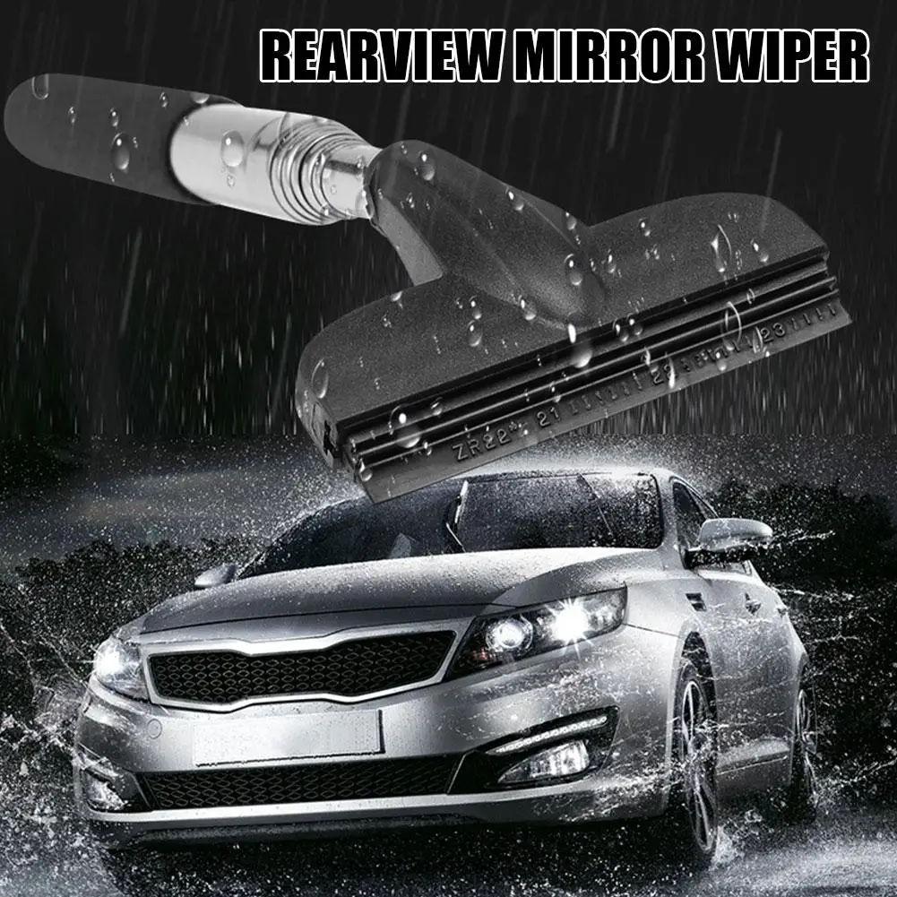

Wiper Washing Maintenance Extendable Handle Car Side Rainy Mirror Mirror Glass Squeegee Window Cleaning Tool Portable D5Z0