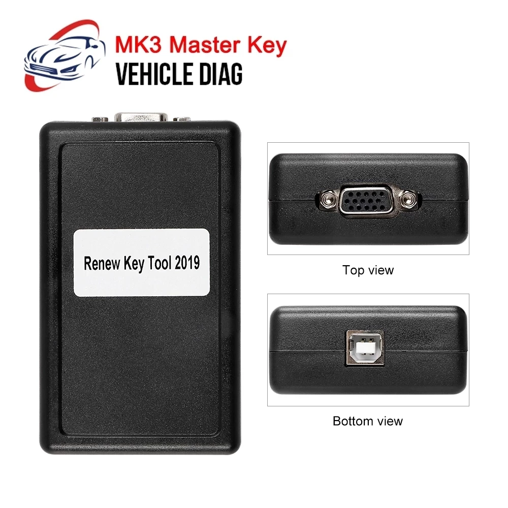 Key Programmer Auto Obd2 Mk3 Key Renew Tool With Full Remote Key Unlocking For Bmw For Chrysler