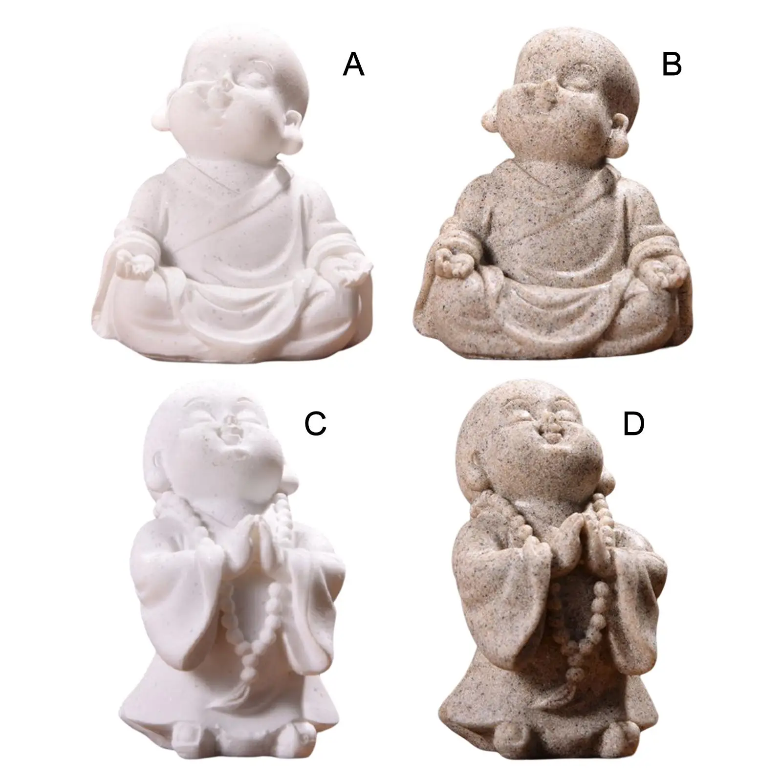 Statue Decorative Premium Ceramic Minimalist Buddha Statues For Home