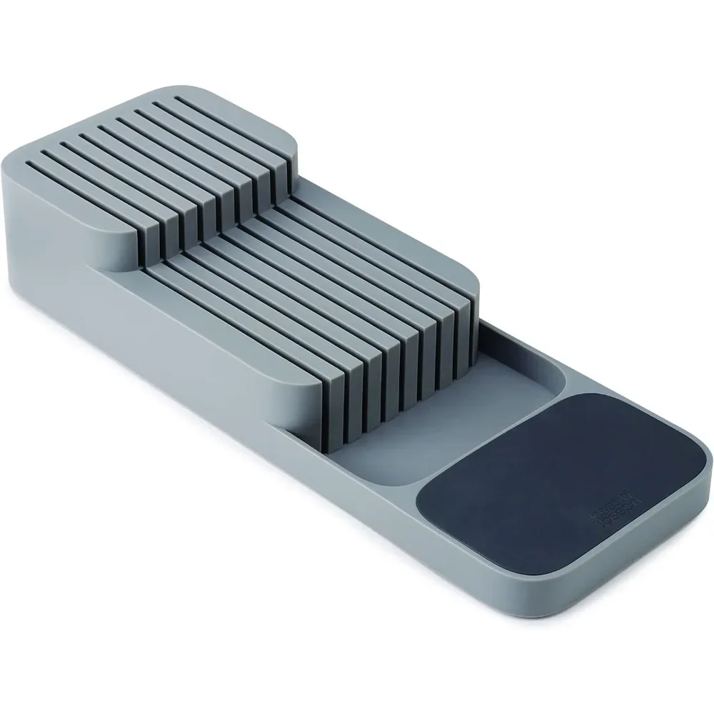 Knife Holder Knife Organizer Kitchen Drawer Cutlery Storage Tray Tableware Organizer Container For Knives Block Rack 1pc