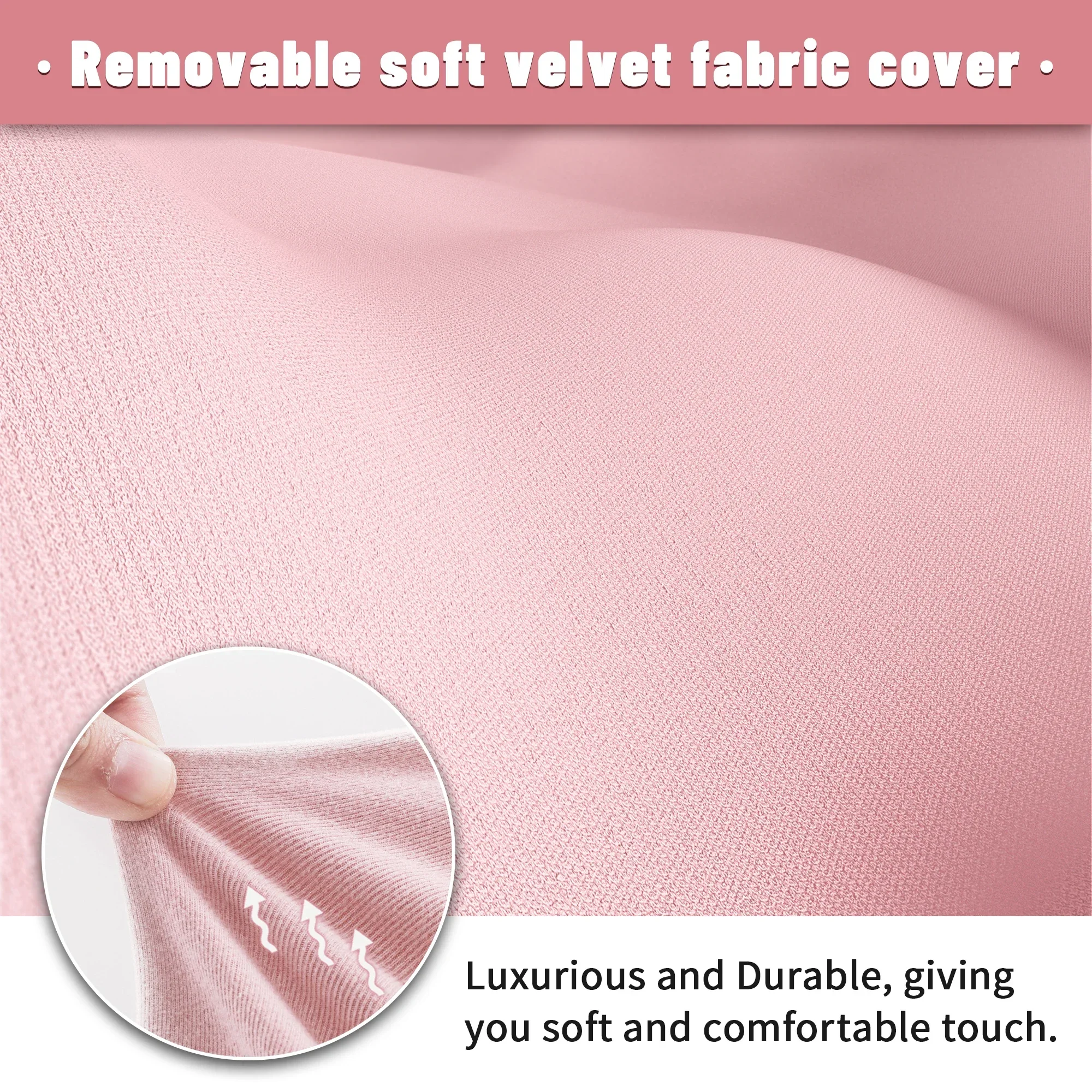 Runyu Back Support Wedge Sex Pillow Sleeping Sit Up Pillows for Bed Angled Bed Pillow Triangle Back and Legs Support Sexy