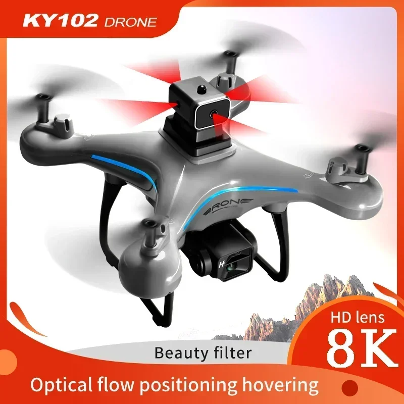Xiaomi KY102 RC Drone 8K HD Dual Camera Professional Aerial Photography 360 Obstacle Avoidance Optical Flow Quadcopter Toy drone quadcopter