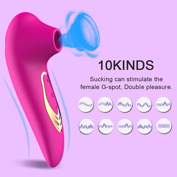 2022 Clitoral Sucker Vibrator Female Nipple G Spot Sucking Clitoris Vacuum Stimulator Masturbator Sex Toys for Women Adults 18 4