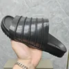 Rick shoes leather comfortable soft-soled indoor and outdoor slippers simple and high-end drag hand-customized. 5