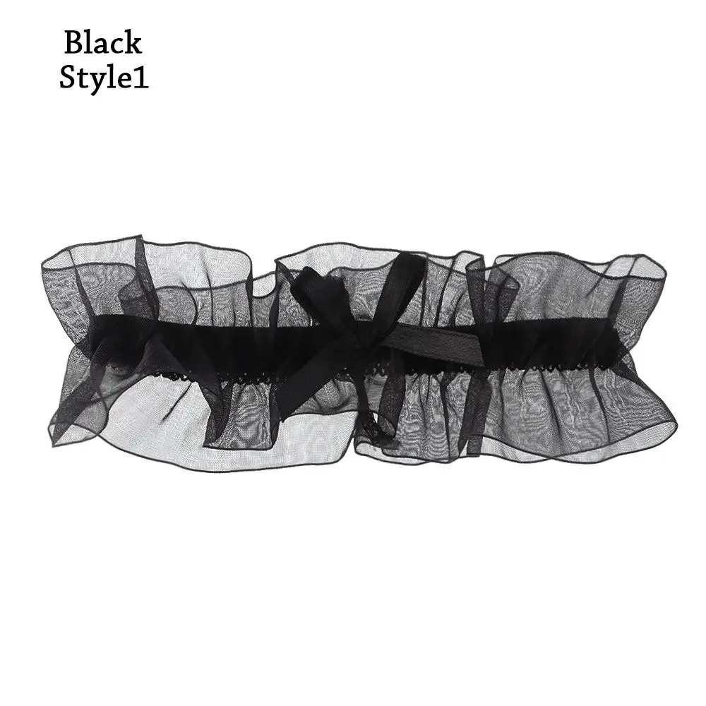 Women Bow Leg Ring Sexy Lingerie Lace Garter Belt Bowknot Leg Loop Wedding Garters Bridal Cosplay Fashion Stocking Thigh Ring