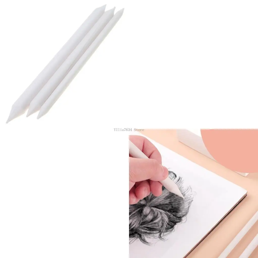 아티스트 학생 스케치 드로잉을 위한 3/9Pcs 더블 엔드 블렌딩 그루터기 Tortillions 세트