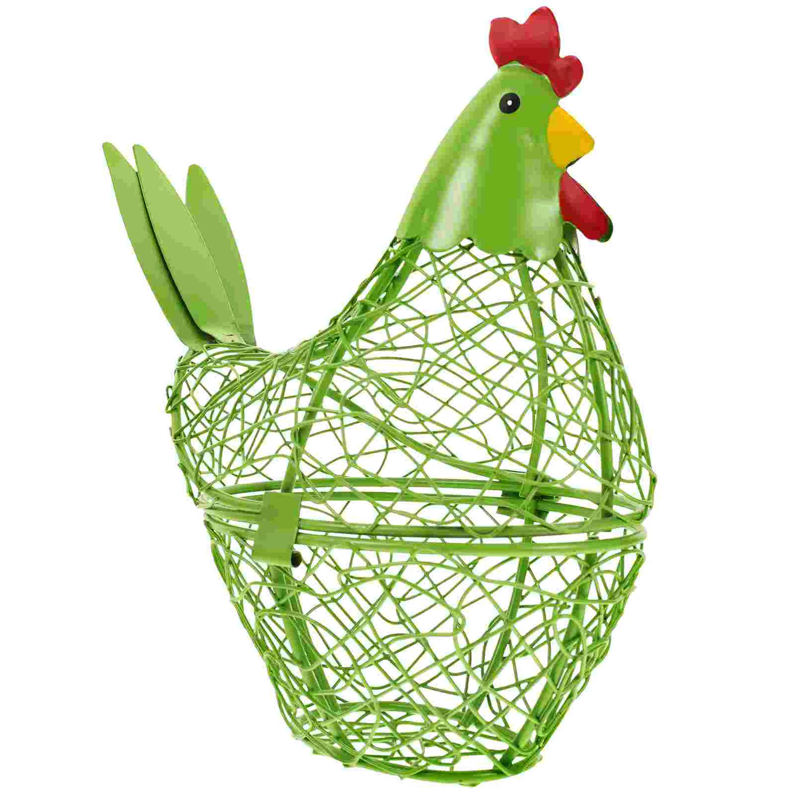 

Egg Storage Basket Iron Chicken Egg Basket Egg Holder Kitchen Egg Organzier Home Storage Holder Kitchen Egg Basket Decoration