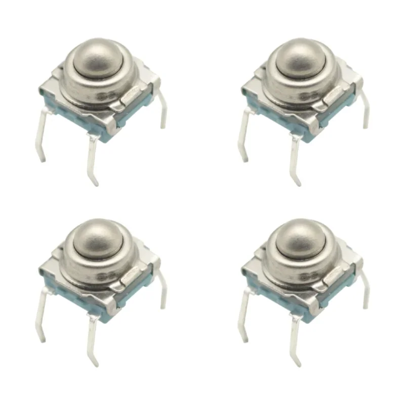 

10pcs X TS-F007 7*7 Metal Steel Ball Reset Switch DIP Type 4 Pin Tactile Switch For arduino Board Module