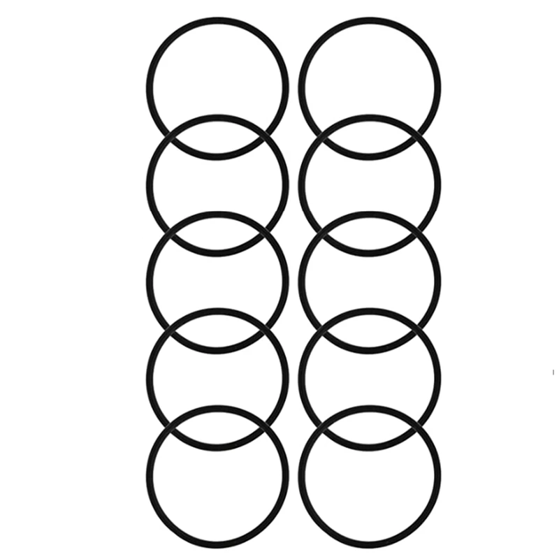 10Pcs Replacement Rubber Lid Seals Compatible 16&20Oz Leak-Proof Lid Gaskets Replacement For Contigo Mugs