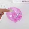 Saving Box Practical Easy to Take Out Piggy Bank Cute Piggy Bank Kids Saving Pot Desktop Ornament Home Decor 4