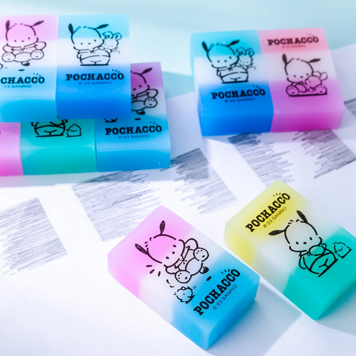 

Cartoon Student Stationery Sanrio Jelly Eraser Cute Creative Eraser For Kindergarten Primary School Students Less Crumbs