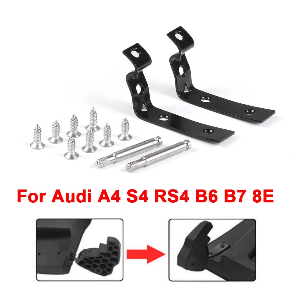 

For Audi A4 S4 RS4 B6 B7 8E Glove Box Lid Hinge Snapped Repair Fix Kit Brackets