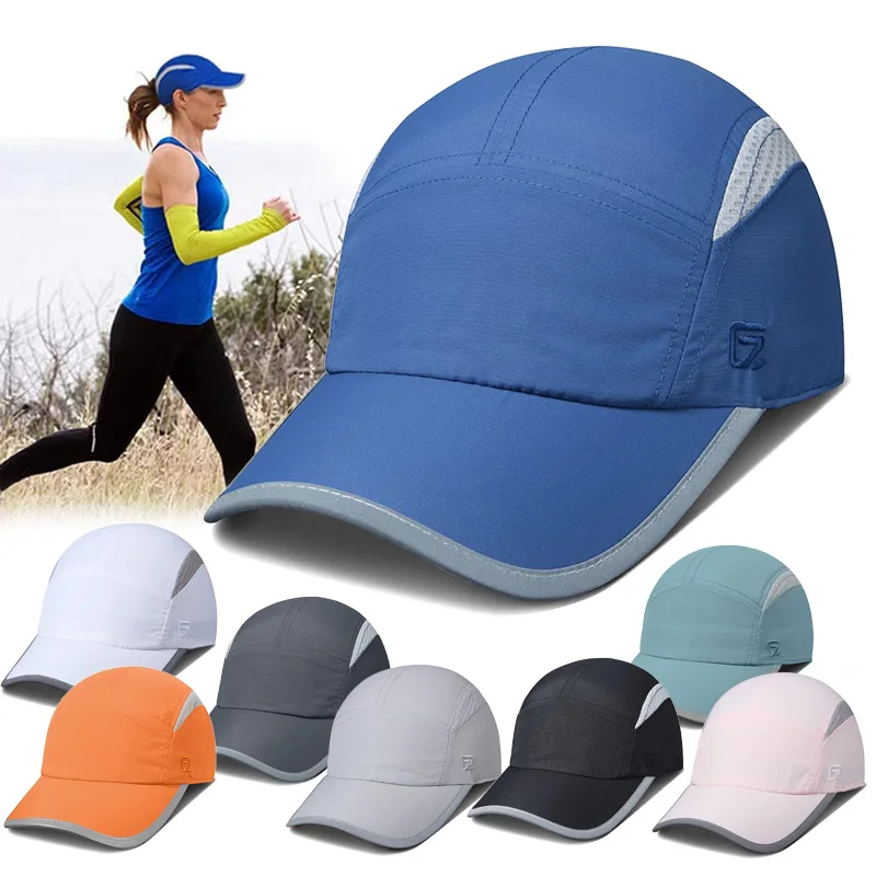 GADIEMKENSDUnstructuredHatsReflectiveBrimUPF50OutdoorRuning