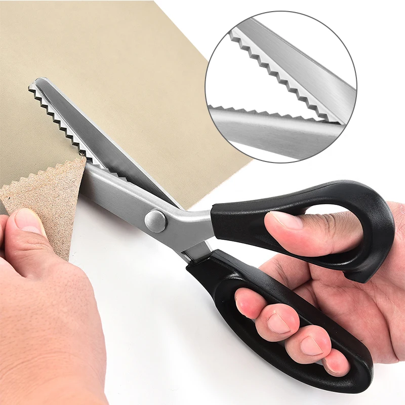 Sewing Pinking Shears for Fabric Paper Leather Professional Craft