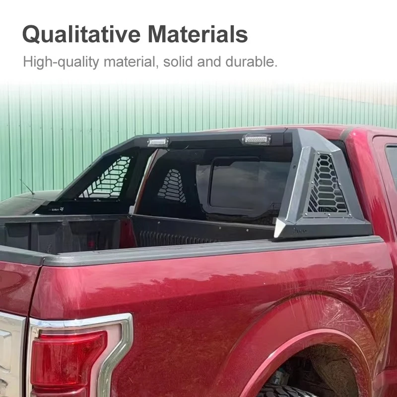 유니버설 4X4 픽업트럭 블랙 스틸 롤 스포츠 롤바 롤 케이지 골포스트 갠트리 (레인저 F150 툰드라 램 호환)