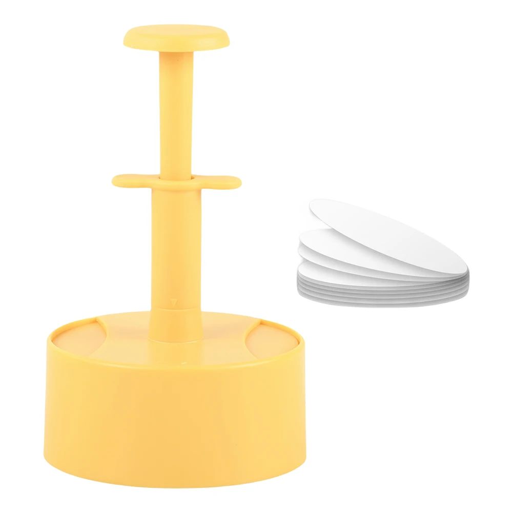 Non-Stick Hamburger Patty Maker Stuffed Burgers Beef Veggie Maker Mold with 100 Patty Papers Hamburger Mold Meat Kitchen Tools