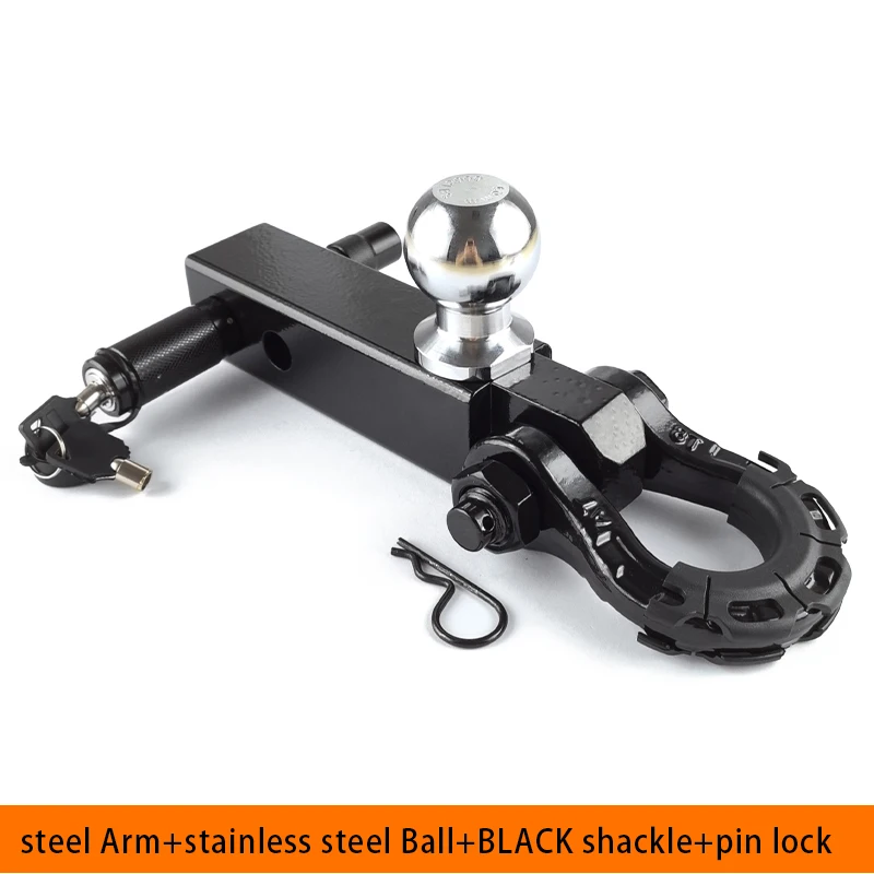 VEVOR Anhängerkupplung Mit Schäkel 2 Zoll - 52.900 Lbs Bruchfestigkeit